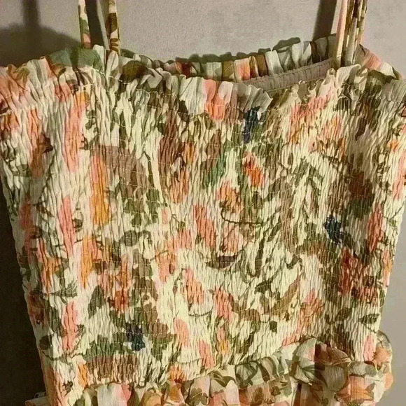 Lost + Wander Maxi Floral Flowy Dress size Medium - Picture 4 of 7